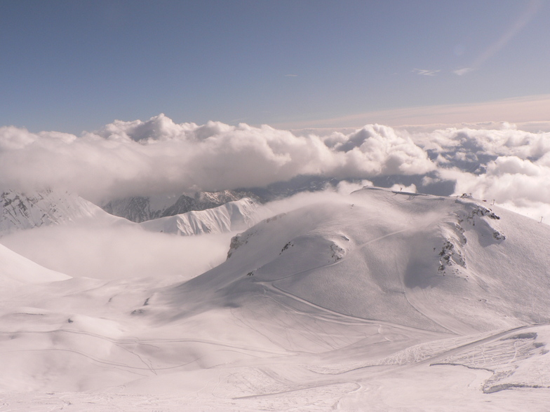 Gudauri snow