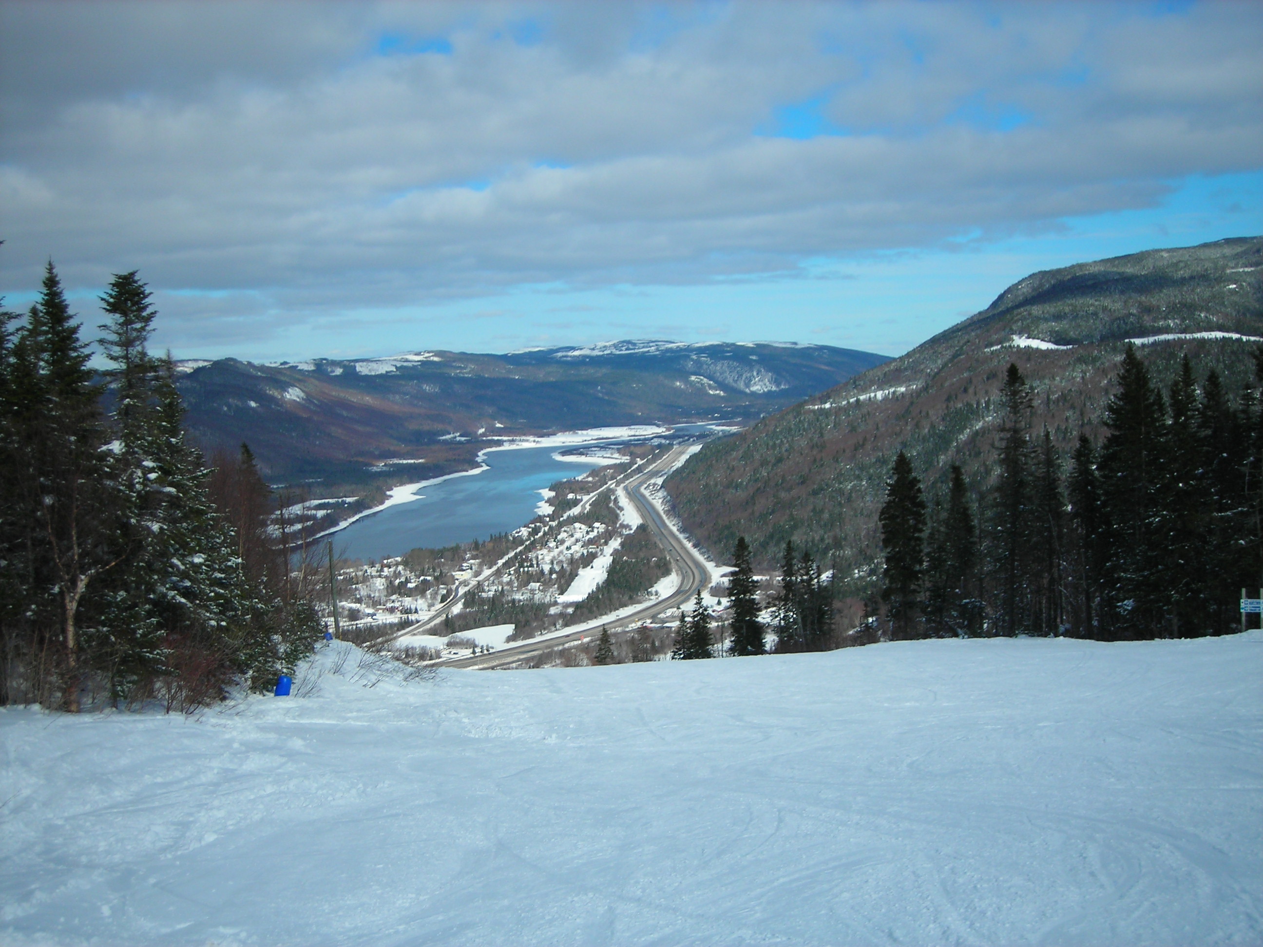 Marble Mountain Ski View of Humber River
