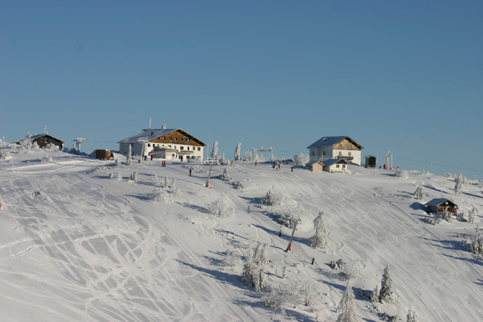 Ebensee am Traunsee snow