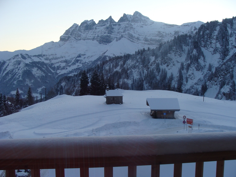 Dents du Midi  from Les Crosets, Champéry