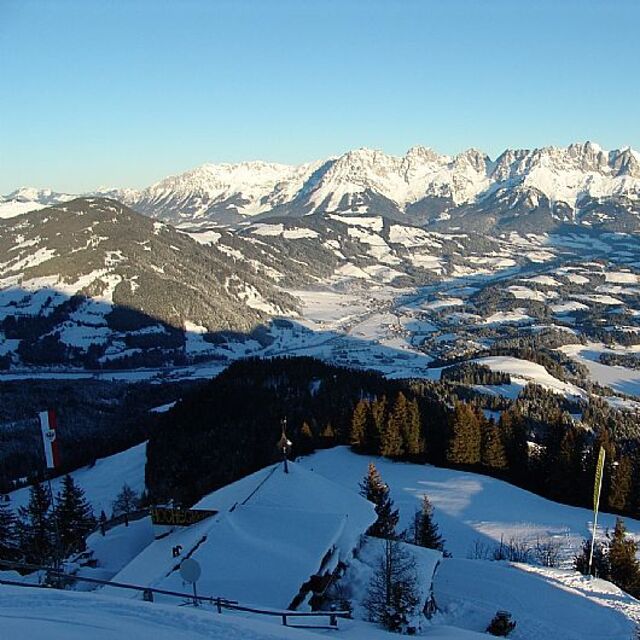 Panorama of the Wilden Kaiser, Kitzbühel