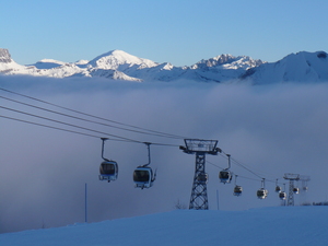 Up the mountain early!, Les Contamines photo