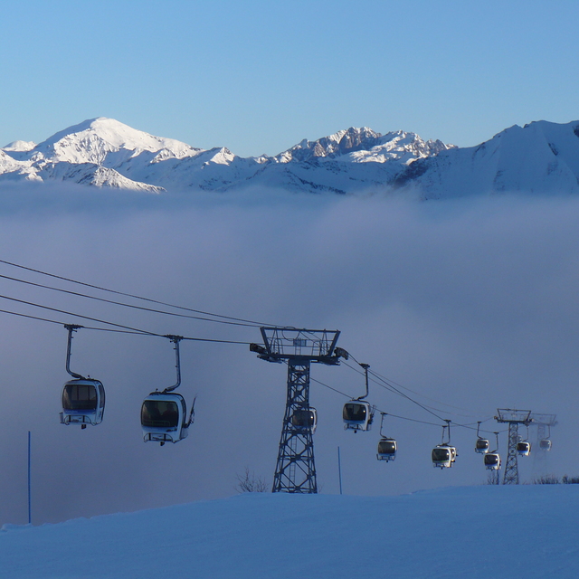 Up the mountain early!, Les Contamines