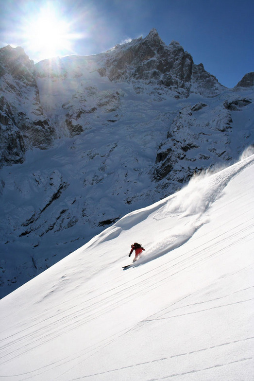 tina M mars 2007, La Grave-La Meije