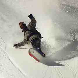 Brent poaching Yoda Bowl (before it was "in bounds"), Mt Hood Meadows