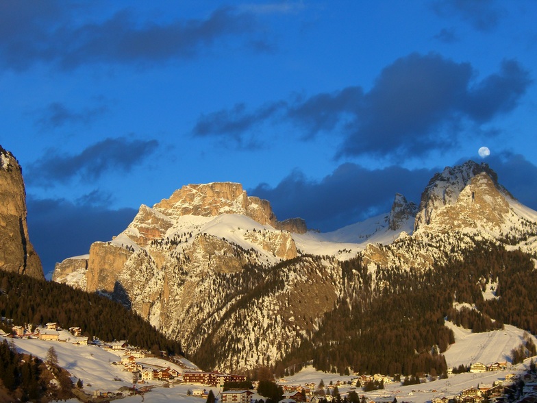 Moonlight over Selva!, Val Gardena