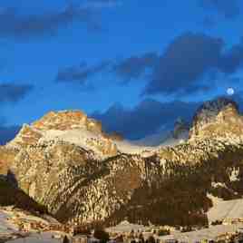 Moonlight over Selva!, Val Gardena