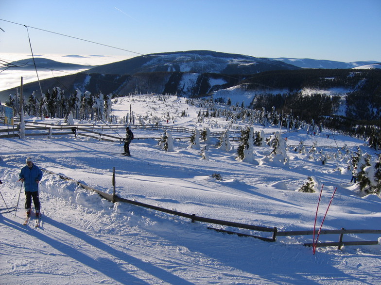 Červenohorské Sedlo snow