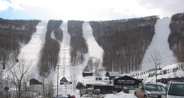 Ski Plattekill snow