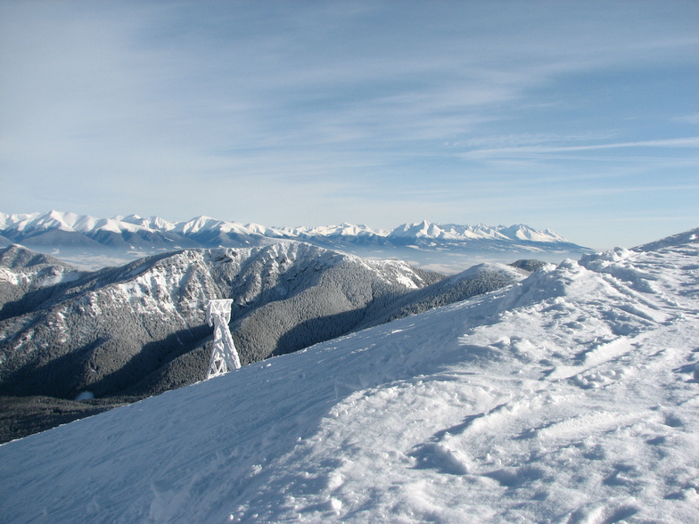 Perfect view on High Tatras, Jasná - Chopok