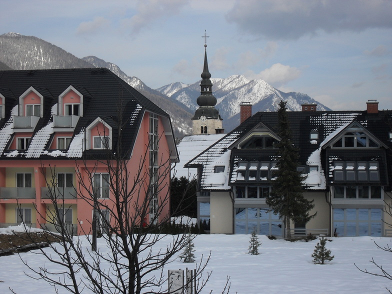 View from Vitranc Apartments 2010, Kranjska Gora