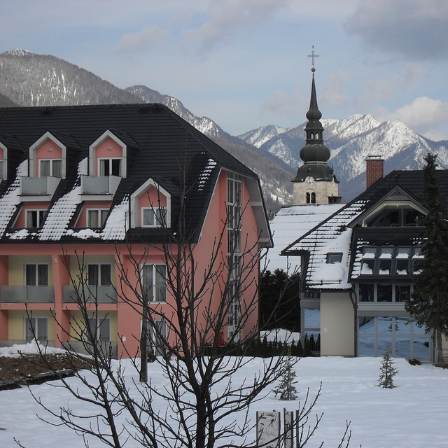 View from Vitranc Apartments 2010, Kranjska Gora