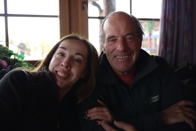 Maria and Tony, Davos