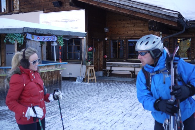 Holly and Tony, Davos