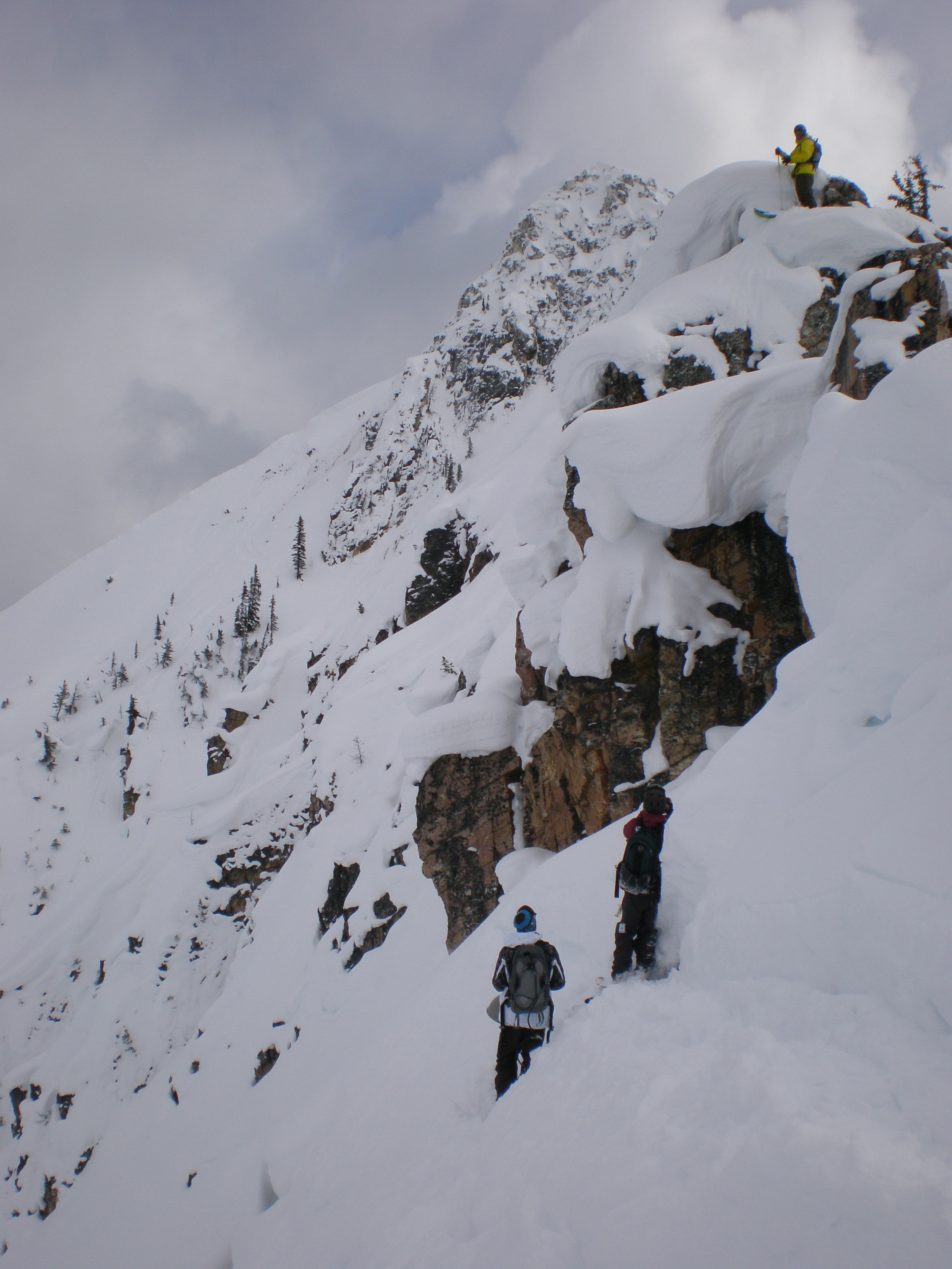 Looking for lines, Kicking Horse
