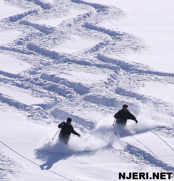 Brezovica powder snow skiing