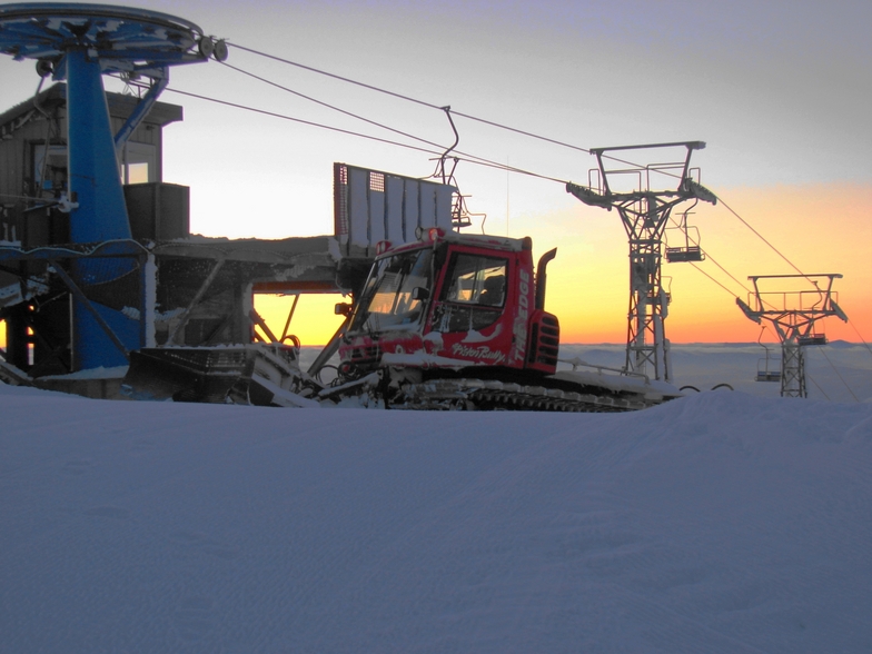 Snowcat Sunrise, Baldy Mountain Resort