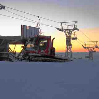 Snowcat Sunrise, Baldy Mountain Resort