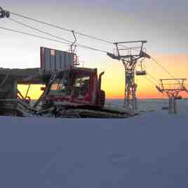 Snowcat Sunrise, Baldy Mountain Resort