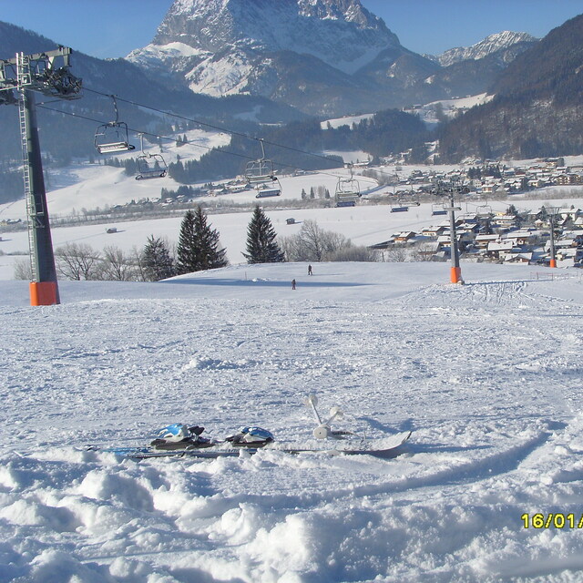 under the chair lift, Kirchdorf