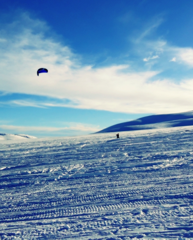 ski kite, Erciyes Ski Resort