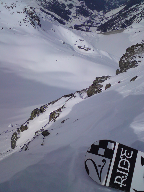 Backcountry in valley of Lac de Cleuson, Nendaz