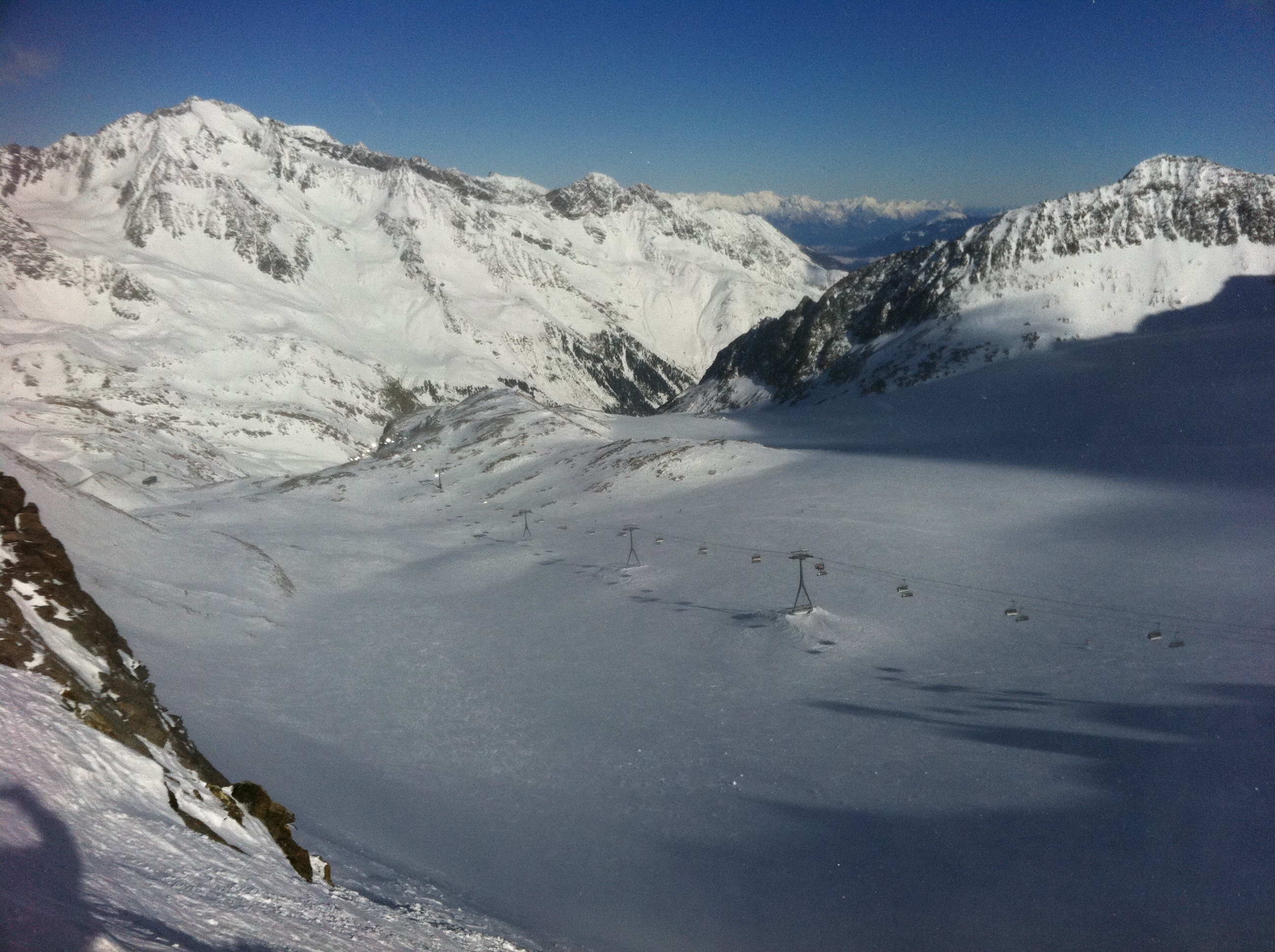 Stubai Skiing, Stubai Glacier