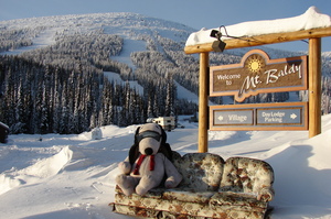 snoops says WOW POW not bow wow, Baldy Mountain Resort photo