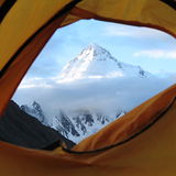 K2 from my tent at Concordia Pakistan, Pakistan