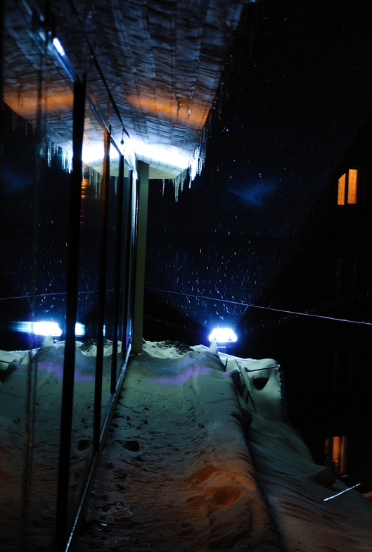 at night, Drahobrat