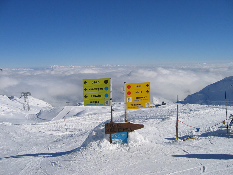 Alagna snow