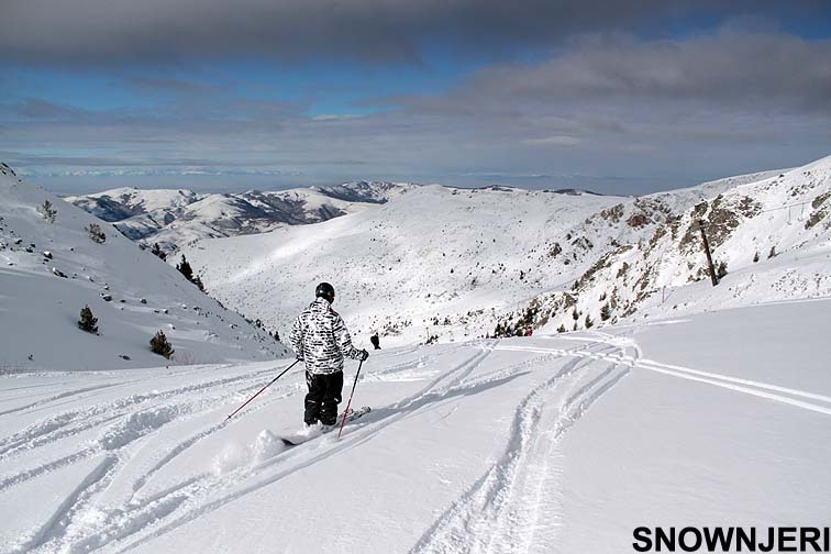 Towards Avalanches gate, Brezovica