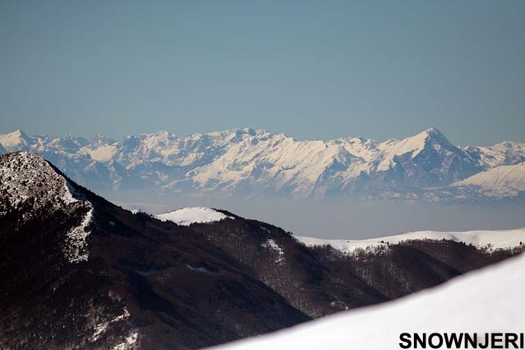 Zoomed view from Brezovica