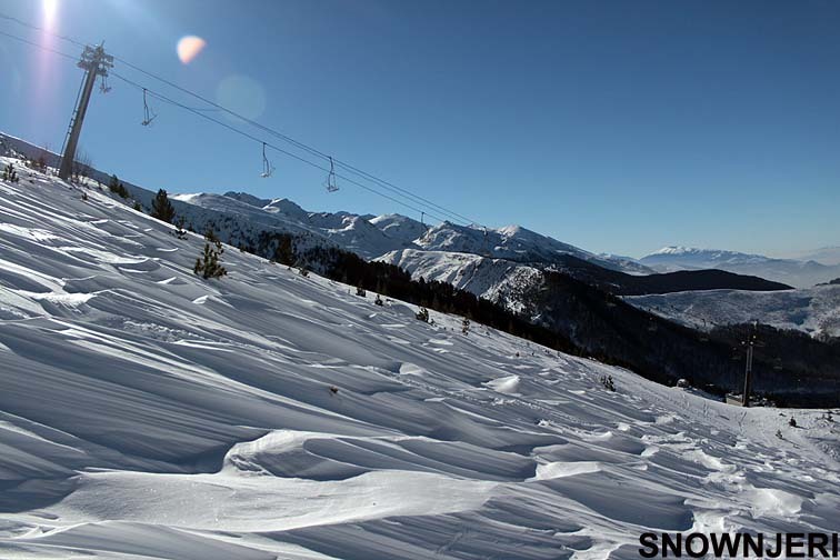 Snow waves, Brezovica