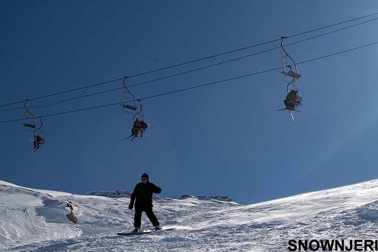 Weekday skiing, Brezovica