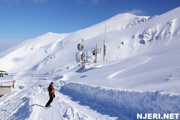 On Brutal snow day, Brezovica