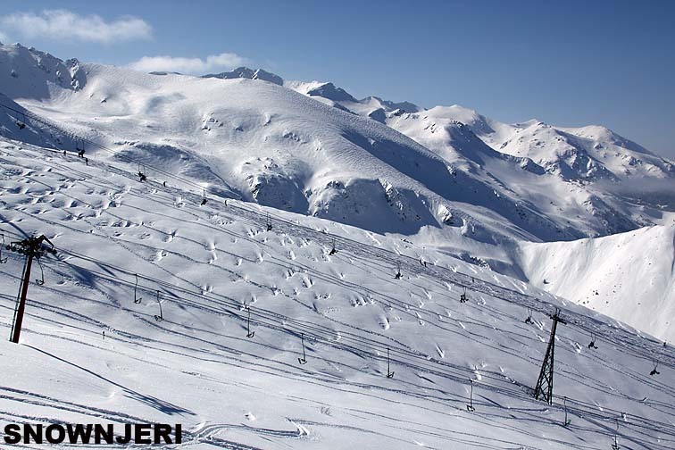 The main Brezovica piste