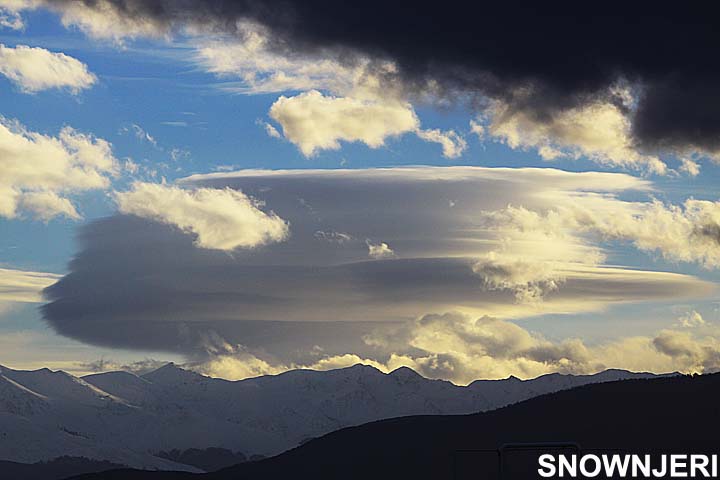 Speedy profile face cloud, Brezovica