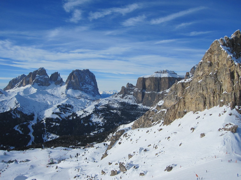 Orange Sellaronda route, Val Gardena