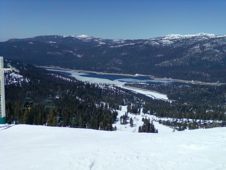 Spring 2009 Top of chair 5, China Peak Mountain Resort