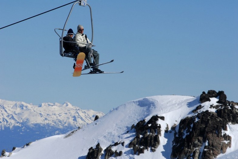 Ascenso en telesilla Al Cielo, La Hoya