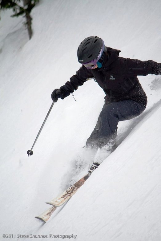 Shredding Pow at Big Red Cats!