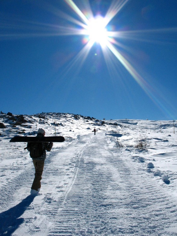 on the road, Vitosha