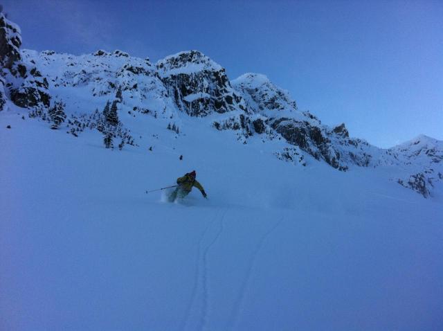 Powder days with Adrenalin Descents, Kicking Horse