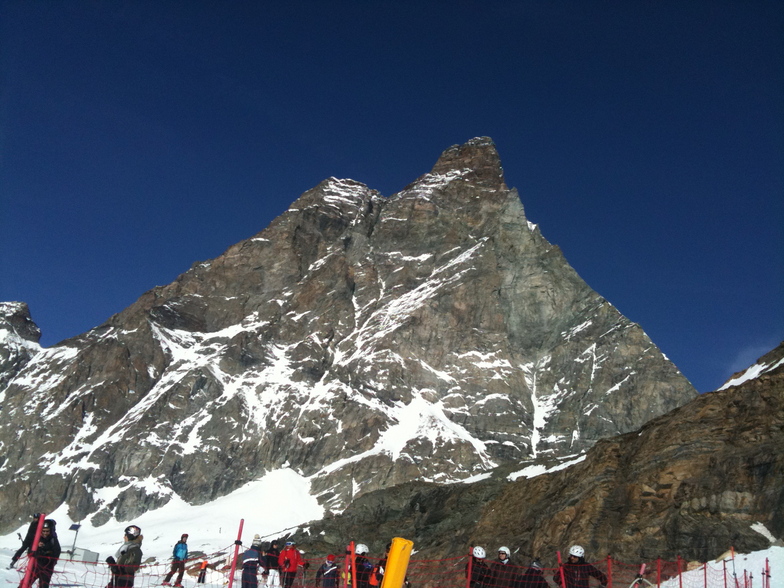 On the way back to Zermatt