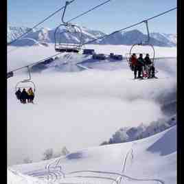 Fantastic powder at Superbagneres