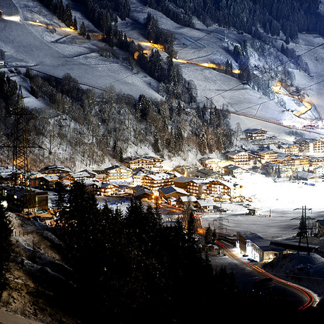 night, Saalbach Hinterglemm