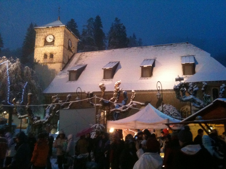 Ancient church in Samoens