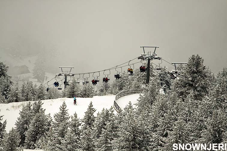 Zoomed mid lift section, Brezovica