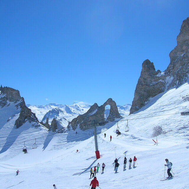 Aiguille Percee, Tignes